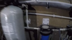 Система смягчения и фильтрации воды частного дома.