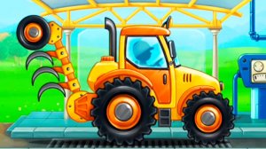 МУЛЬТИК ПРО МАШИНКИ ДЛЯ ДЕТЕЙ - СОЖАЕМ УРОЖАЙ