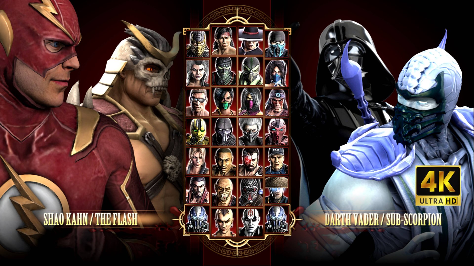 Игра за Multiverse the Flash & Shao Kahn в Mortal Kombat Komplete Edition на PC Expert в 4K смотреть онлайн