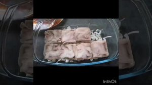 Филе минтая в духовке с картошкой