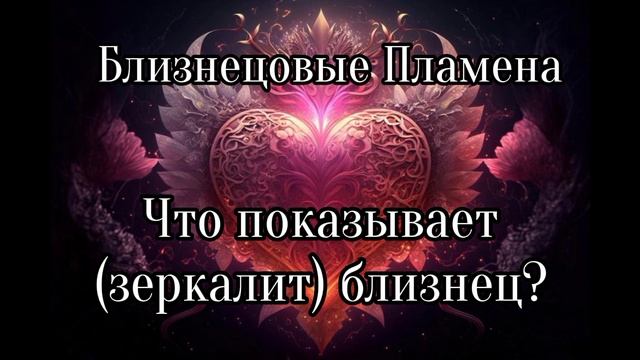 Что зеркалит близнец? смотреть онлайн