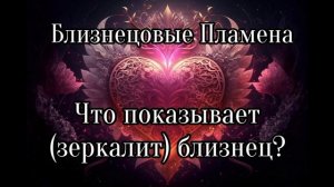 Что зеркалит близнец?