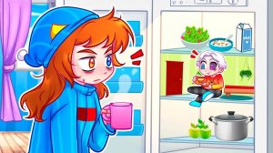 😨 Майнкрафт но Я Построил СЕКРЕТНУЮ БАЗУ и Затроллил Девушку СЛОМАННЫМ МОДОМ на УМЕНЬШЕНИЕ!