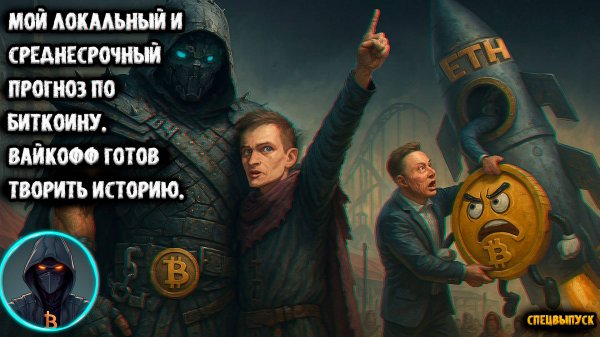 🚨 Мой локальный и среднесрочный прогноз по BTC и ETH. Вайкофф готов творить историю! Биткоин