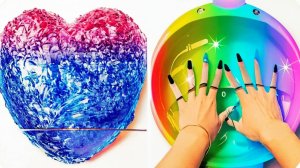 Слаймы, Игры со слаймами 🎨 Волшебная текстура!