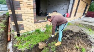 Все пошло не по плану. Канализацию затопило. Что делать дальше? Жизнь простых людей в деревне.