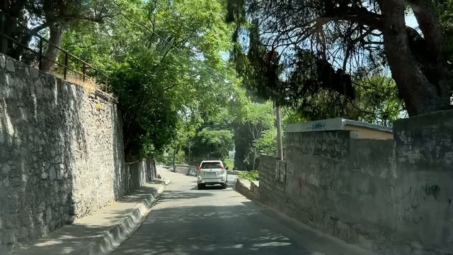 Ялта. Халтурина ул. от обводной, по Кирова, Соханя, Котельникова ул. 20.06.2025. Крым. Crimea. Yalta смотреть онлайн