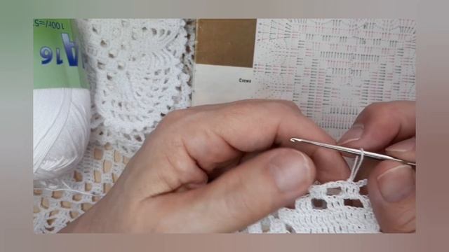 Вязание скатерти из мотивов. Часть 2