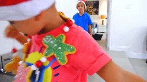 Весёлая рождественская история с Владом и Никитой