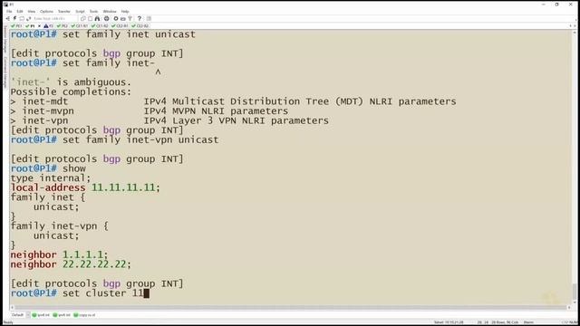04. Deploy MP-BGP смотреть онлайн