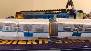 Модель поезда 81-740(Русич) из бумаги 🎮