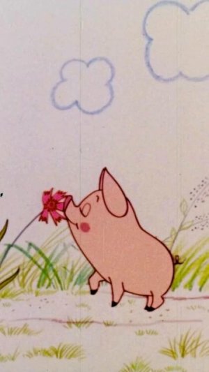 Такой вот Чуня душечка 🐽 Тёрли свинки друг другу спинки 🤣 Чуня #союзмультфильм