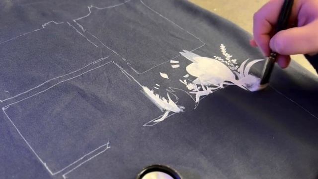 3 нюанса для рисования на одежде | Кастомай: тема 2 - тепло смотреть онлайн