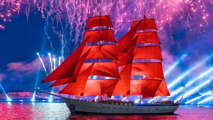 Виктор Ёлкин "Алые паруса" (музыка и слова Ирины Скибиной) смотреть онлайн