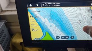 Humminbird Explore 9 прорисовка карты Navionics