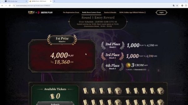 ROM GOLDEN AGE NEW MMORPG Гайд Бонусы Подарки Wemix Play 2025 NFT