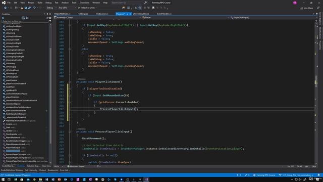48 - Using The Hoe Animation - Unity 2D Game Developer Course Farming Rpg смотреть онлайн
