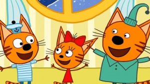 ТРИ КОТА - Развивающий мультик для детей - пазлы