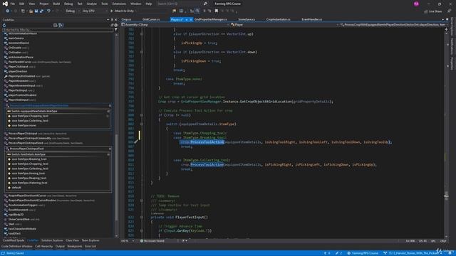 69 - Harvest Stones With The Pickaxe - Unity 2D Game Developer Course Farming RPG смотреть онлайн