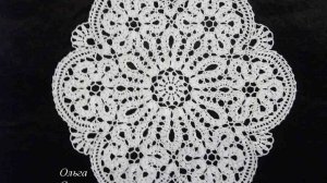 БРЮГГСКОЕ КРУЖЕВО: КРАСИВАЯ САЛФЕТКА. ЧАСТЬ 3