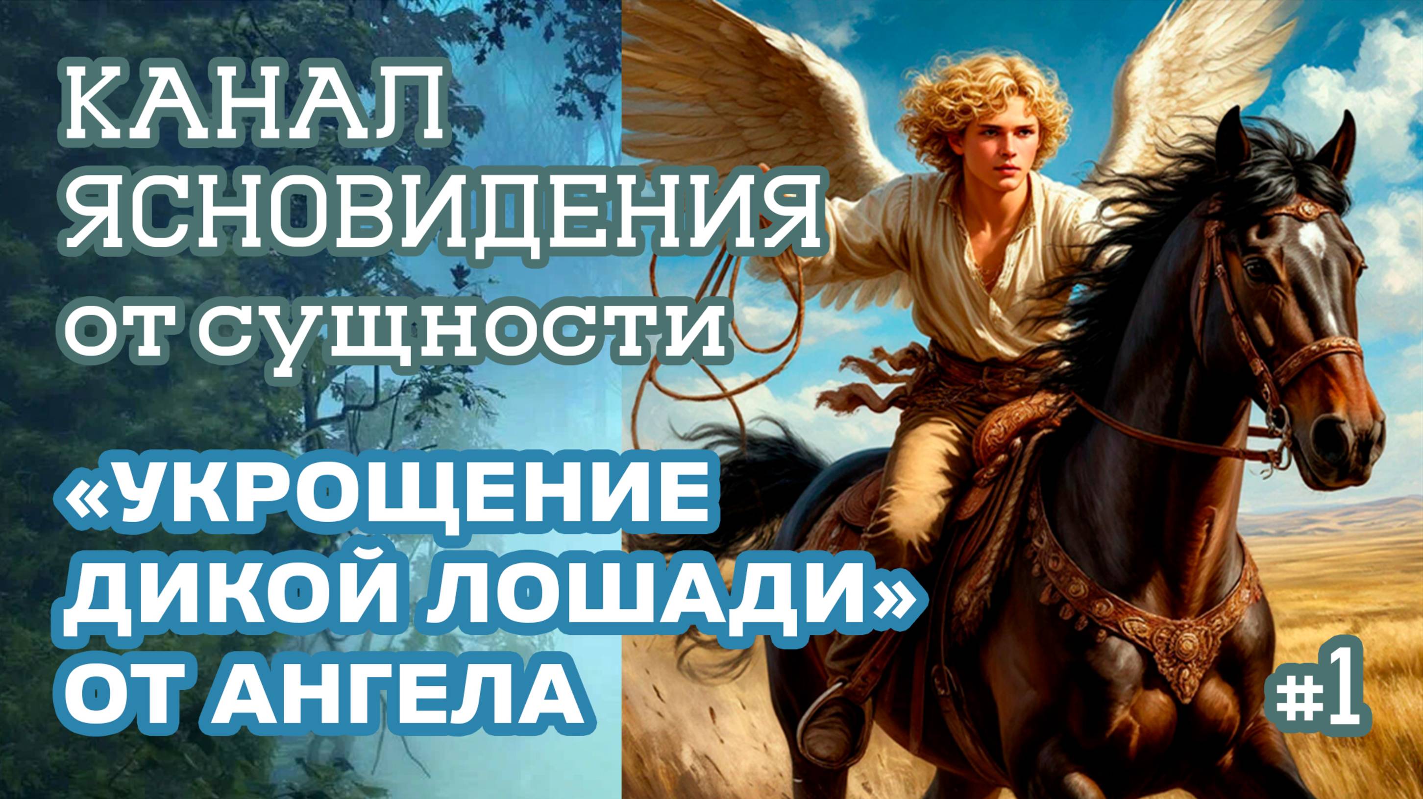 «Укрощение дикой лошади» от ангела - 1 | Канал ясновидения от сущности | Практика прямых порталов