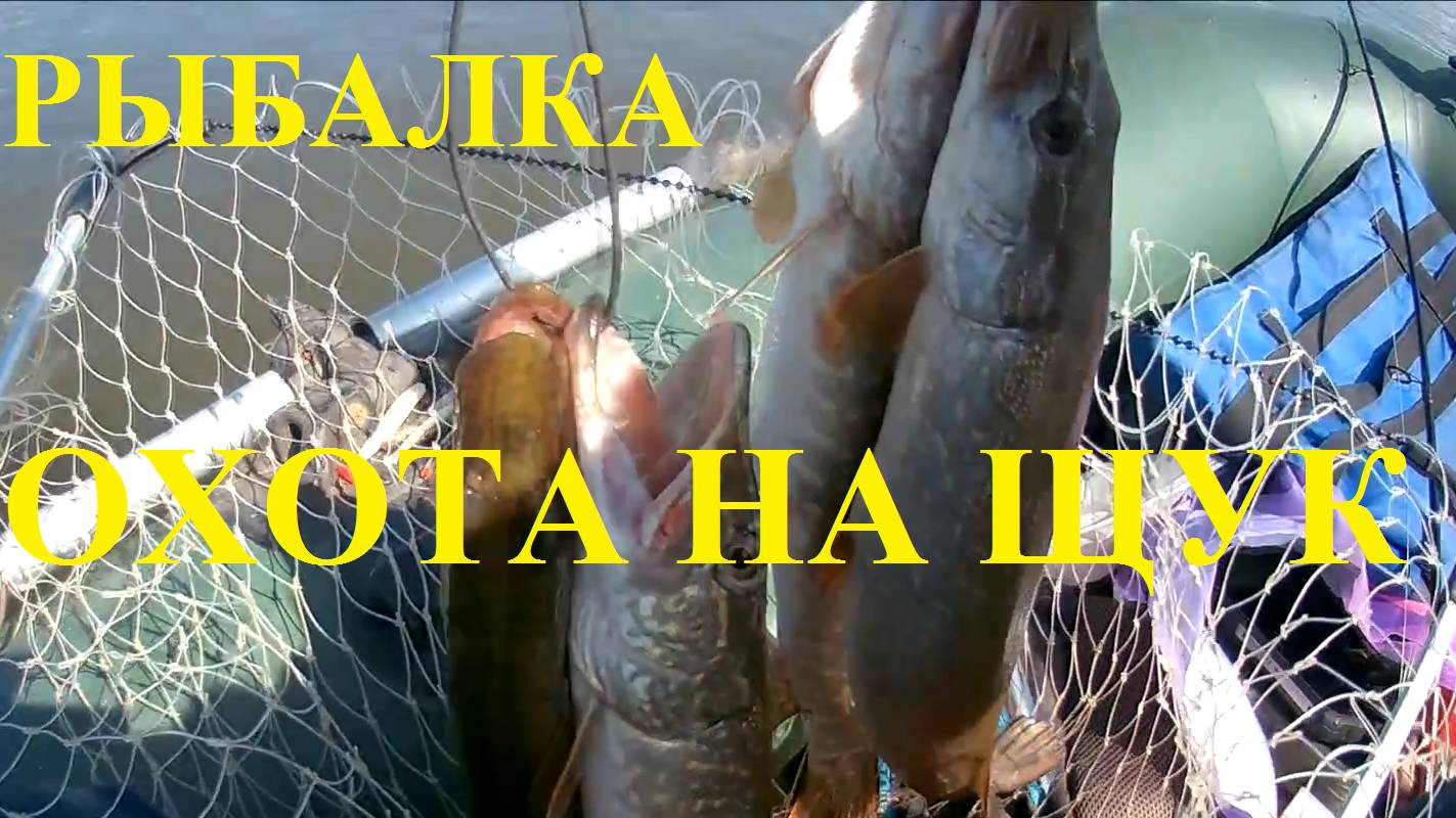 Рыбалка, охота на щук. смотреть онлайн