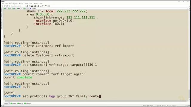 06. Configure Route Target Filtering смотреть онлайн