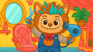 Мультик для детей ПАРИКМАХЕРСКАЯ ЛАБУБУ