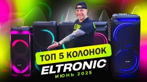 ТОП 5 Мощных колонок Eltronic с аккумулятором Июнь 2025