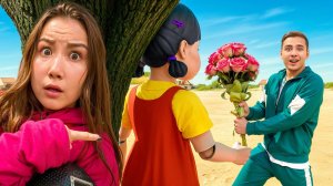 КУКЛА из ИГРЫ в КАЛЬМАРА - НИКОГДА НЕ ХОДИ на свидание с ней !