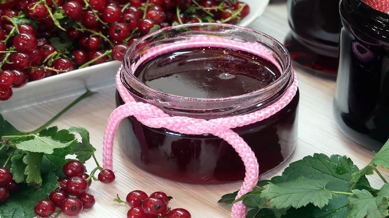 Желе из красной смородины на зиму смотреть онлайн