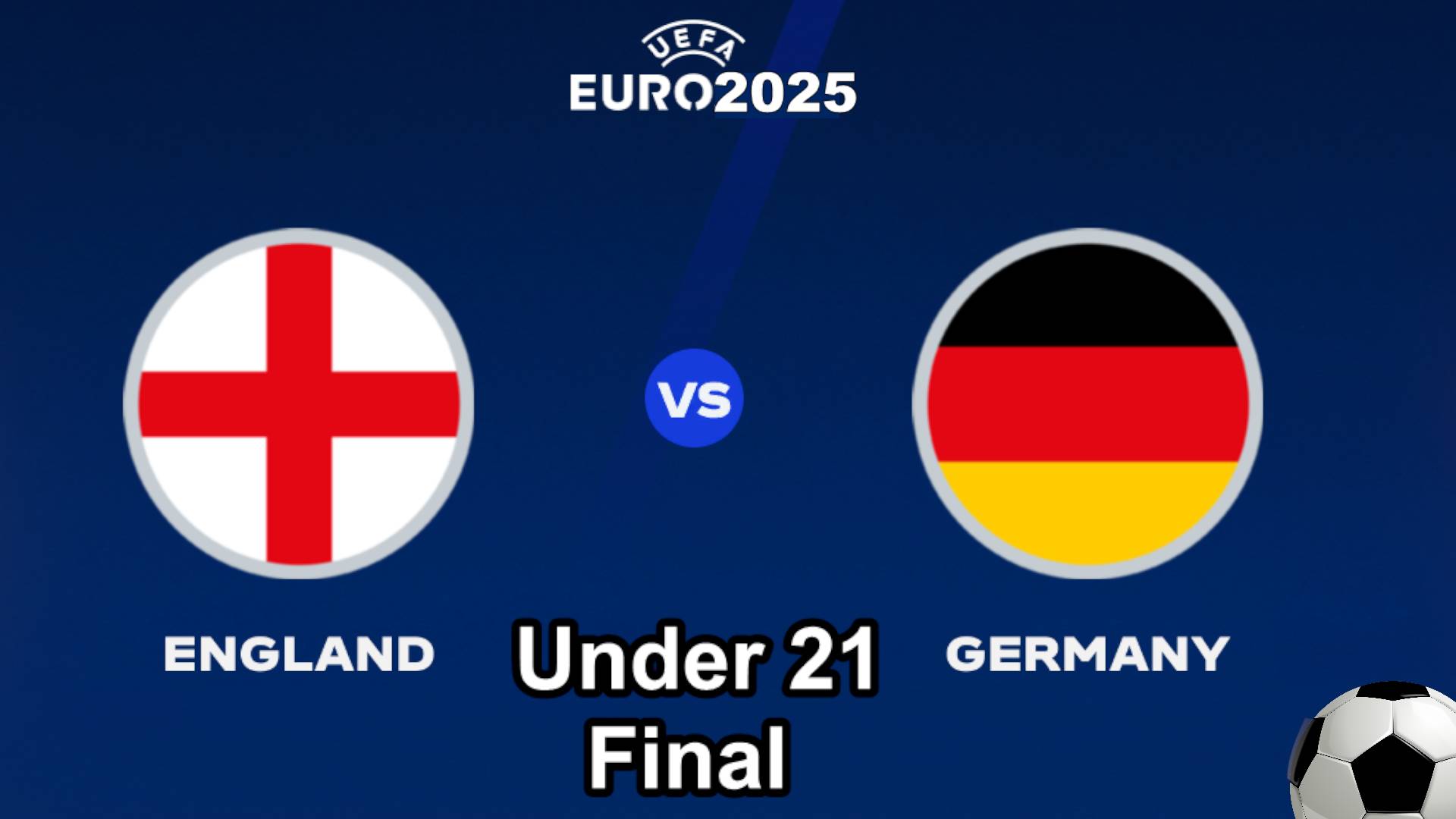 Англия - Германия. Чемпионат Европы среди мужчин U-21. Финал. Обзор матча.