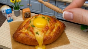 Самый Маленький Хачапури в Мире! Лучший Рецепт Хачапури от Канала Мини Кухня!