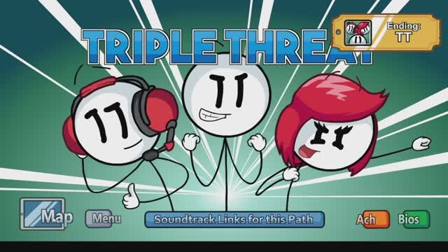 5 эпизод 2 часть в Henry Stickmin. Все варианты!