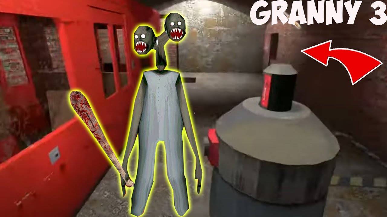 ОБНОВЛЕНИЕ ПОЕЗДА В БАБКИ ГРЕННИ 3 В МАЙНКРАФТ GRANNY 3 MINECRAFT смотреть онлайн