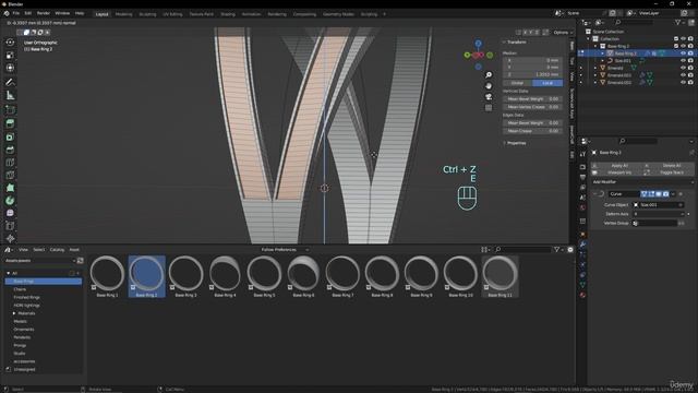 42. 6.1-Ring Modelling 1 смотреть онлайн