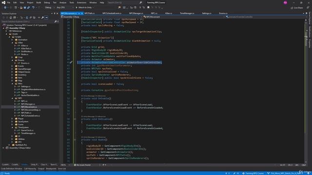 89 - Move NPC Butch On A Path - Unity 2D Game Developer Course Farming RPG смотреть онлайн