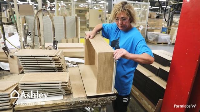 Ashley Furniture. От идеи до 700 деталей, изготавливаемых с помощью 3D-технологий.