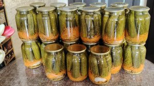 Маринованные огурцы с луком и морковью (на зиму)