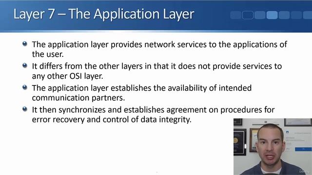 3.5 The Upper OSI Layers смотреть онлайн