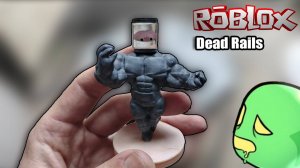 Сделал фигурку Теслы из мёртвых рельс своими руками!