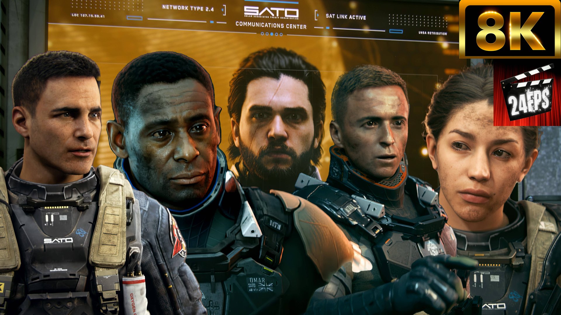 Call of Duty: Infinite Warfare - All Cinematic Сutscenes ( "Special" Remastered CGI 8K) смотреть онлайн