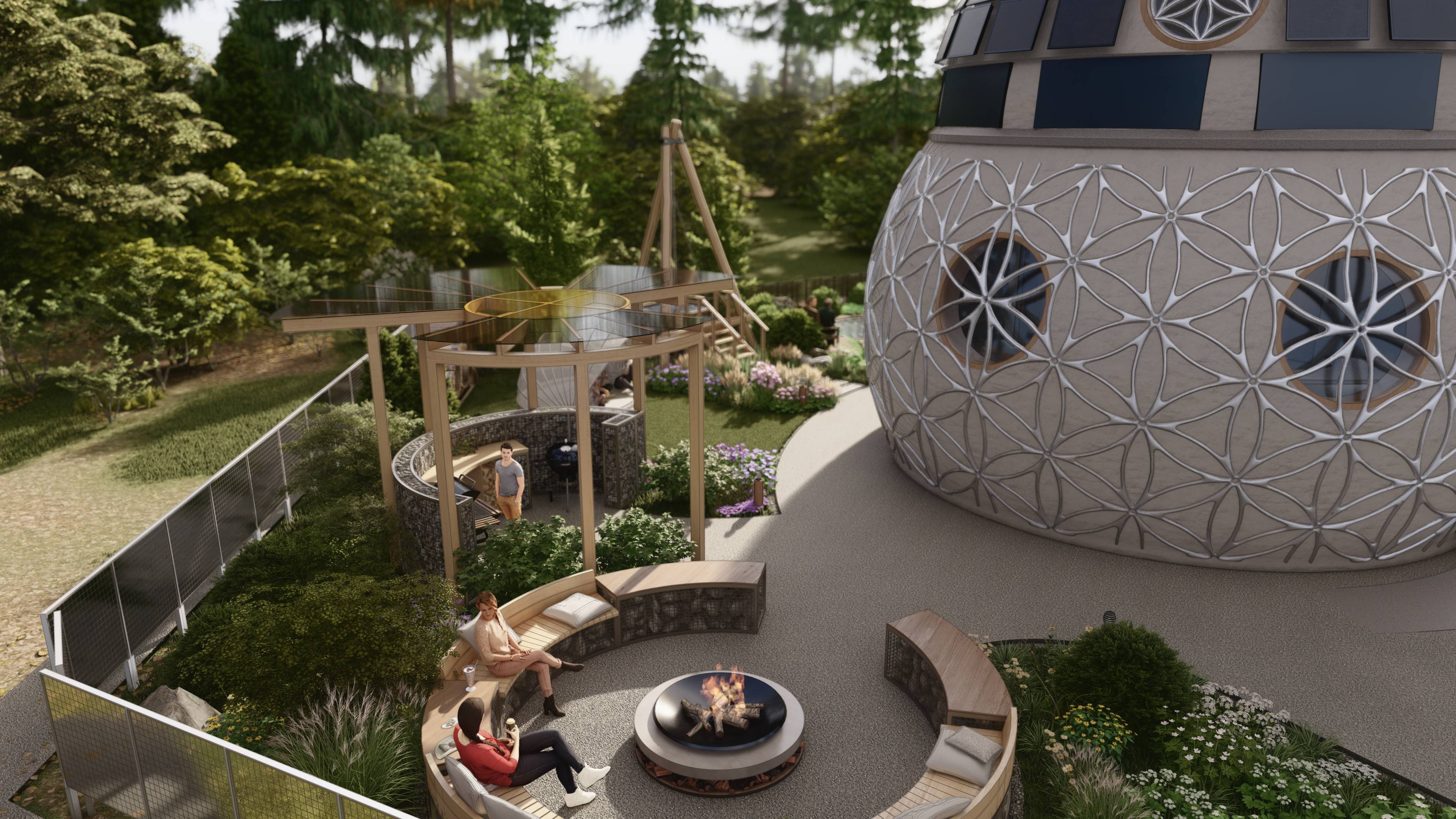 Sustainable Housing From Domorion. You Can Bild It Around The World. Please Contact Domorion.com