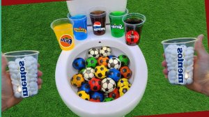 Мультики для детей. Эксперимент с Скибиди туалетом. Колла, ментос и футбольные мячи. Мультфильмы