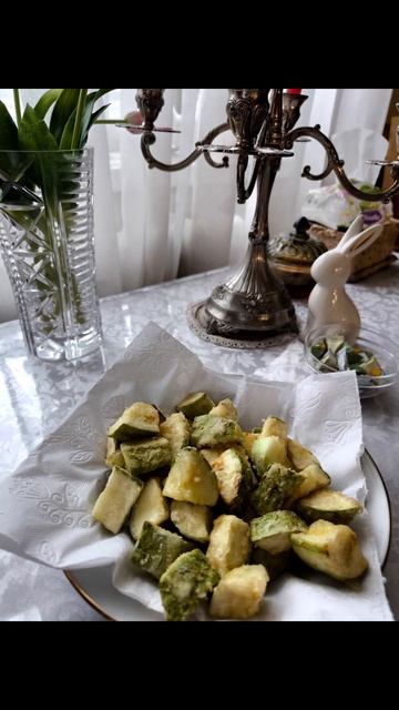 Жареные кабачки как в ресторане