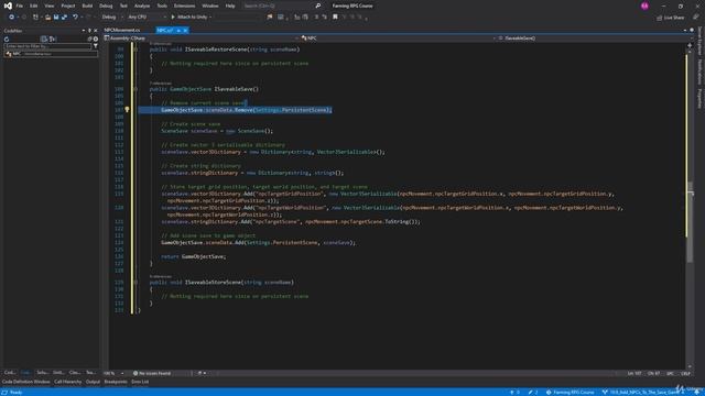 92 - Add NPCs To The Save Game - Unity 2D Game Developer Course Farming RPG смотреть онлайн