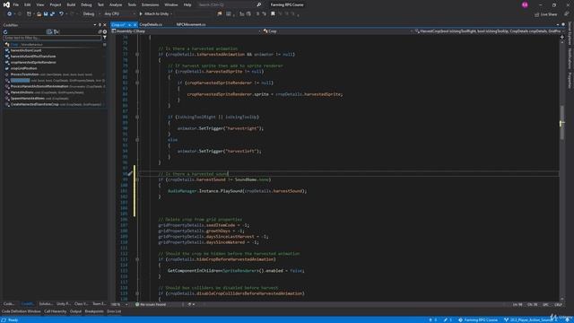 96 - Player Action Sounds - Unity 2D Game Developer Course Farming RPG смотреть онлайн