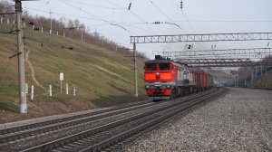 Тепловоз 2ТЭ10М-3260. Тяжко в горку. Звук 5Д49.