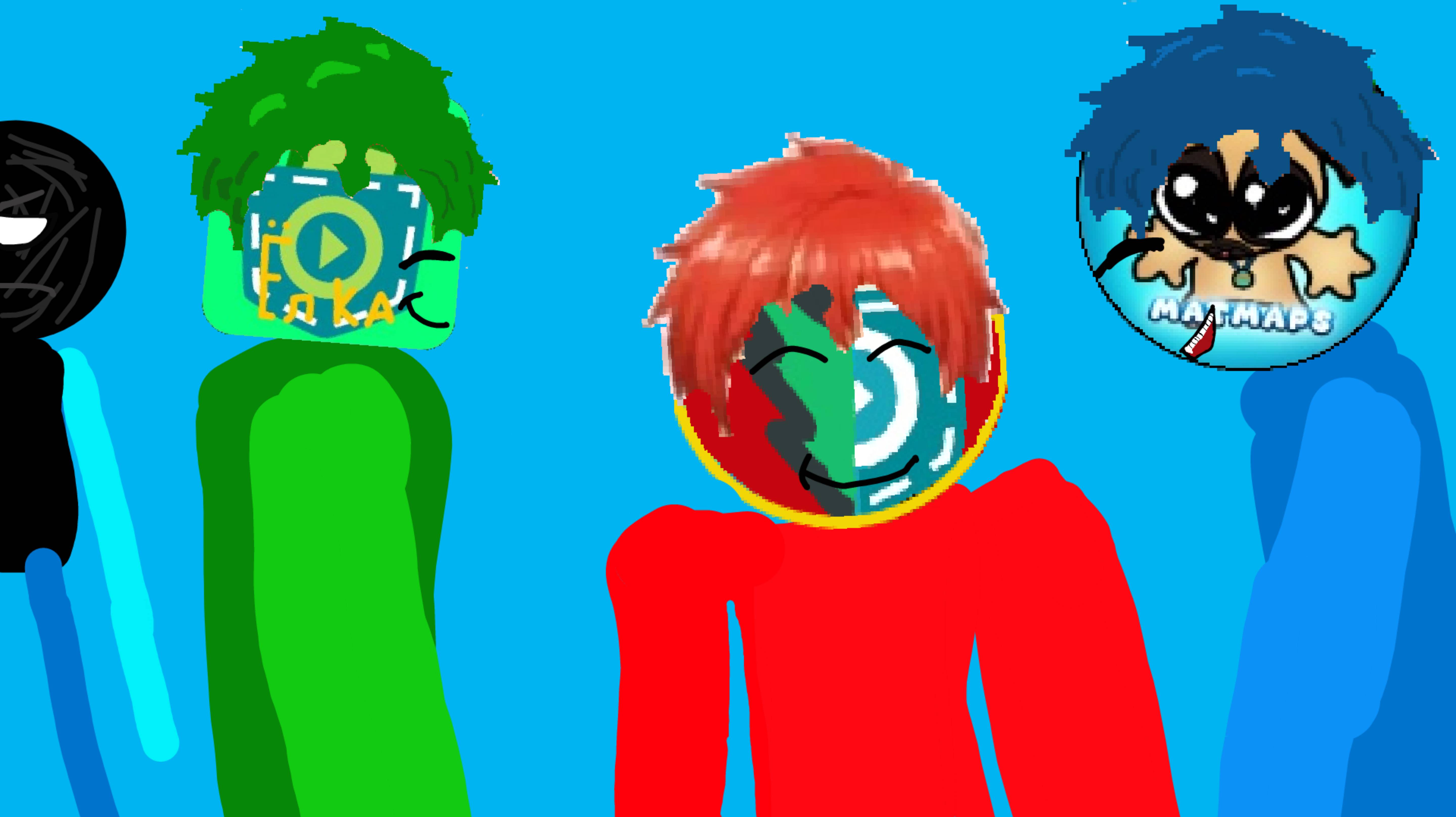 Жизнь Стикменов /Серия 1 /В мире людей /