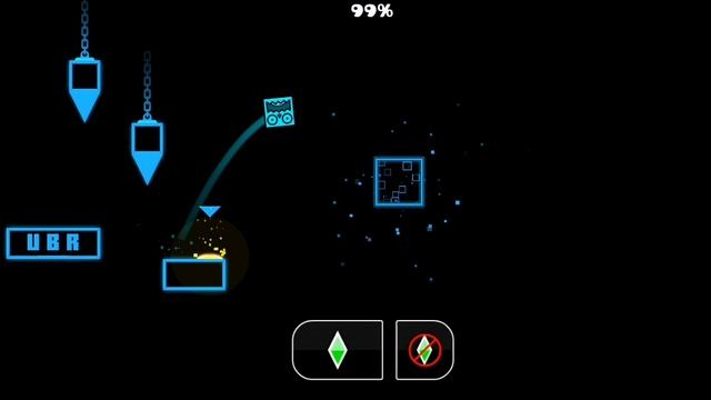 ТРЕНИРУЮ УРОВЕНЬ NOCK EM В GEOMETRY DASH SABZERO 2 ЧАСТЬ смотреть онлайн